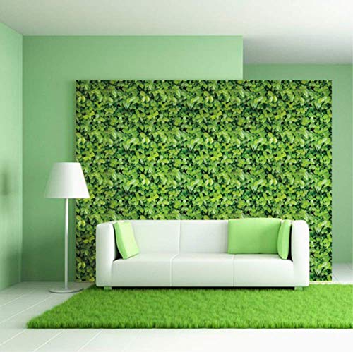 Yija Green Leaf Self-Adhesive Decorative Vinyl Shelf Liner Living Room Wall Sticker 17.7inch by 98inch | The Storepaperoomates Retail Market - Fast Affordable Shopping