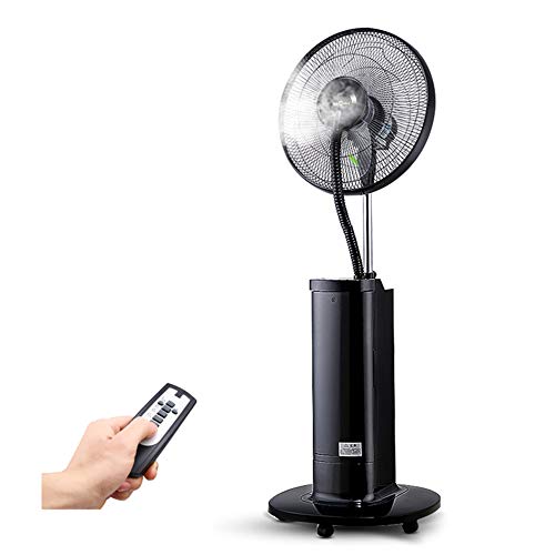 Oscillating Misting Fan with Remote Control,Pedestal Spray Fan with Long Timing,Cool Mist Standing Humidifier,for Cooling Your Area Fast | The Storepaperoomates Retail Market - Fast Affordable Shopping