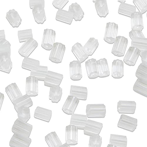 TOAOB 144pcs Clear Plastic Rubber Safety Earring Backs Soft Silicone Ear Nut Stoppers Replacement 2.5×3.5mm for Fish Hooks Earring Post Studs | The Storepaperoomates Retail Market - Fast Affordable Shopping