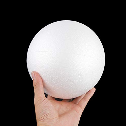 1PCS 7.9 Inch White Foam Balls Polystyrene Craft Balls Styrofoam Balls for Art, Craft, Household, School Projects and Christmas Easter Party Decorations | The Storepaperoomates Retail Market - Fast Affordable Shopping
