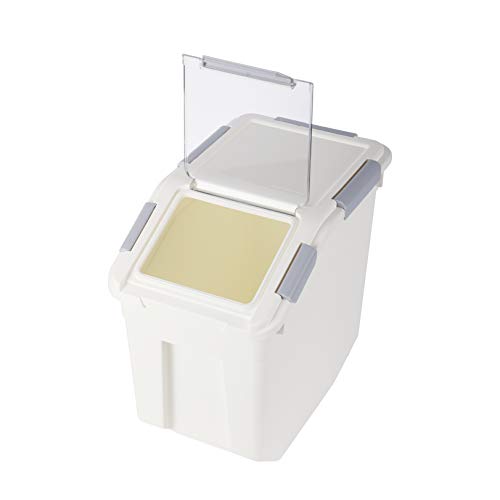 Rice Storage Container with Wheels Seal Locking Lid PP((507.27oz / 3.96gal / 80cup / 15L),Pack-2) | The Storepaperoomates Retail Market - Fast Affordable Shopping