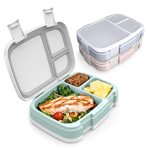 Bentgo Fresh 3-Pack Meal Prep Lunch Box Set – Reusable 3-Compartment Containers for Meal Prepping, Healthy Eating On-the-Go, and Balanced Portion-Control – BPA-Free, Microwave & Dishwasher Safe | The Storepaperoomates Retail Market - Fast Affordable Shopping
