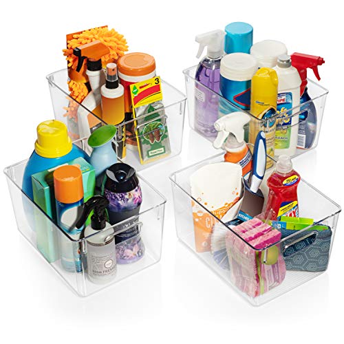ClearSpace Plastic Storage Bins – Perfect Kitchen Organization or Pantry Storage – Fridge Organizer, Pantry Organization and Storage Bins, Cabinet Organizers | The Storepaperoomates Retail Market - Fast Affordable Shopping
