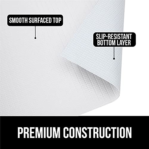 Gorilla Grip Slip Resistant Drawer and Shelf Liner, Non Adhesive Water Resistant, Easy Clean and Trim, Smooth Surface Liners for Kitchen Cabinet, Shelves, Drawers, Pantry, 12 in x 20 FT, White | The Storepaperoomates Retail Market - Fast Affordable Shopping