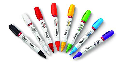 Sharpie Oil-Based Paint Markers, Medium Point, Assorted Colors, 8 Count – Great for Rock Painting | The Storepaperoomates Retail Market - Fast Affordable Shopping