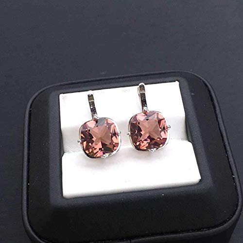 Bansriracha Elegant Zultanite Earring Sterling 925 Silver Cushion 10MM Created Sultanite Fine Jewelry Women Wedding Party Gift | The Storepaperoomates Retail Market - Fast Affordable Shopping