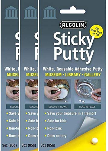 Sticky Putty- Reusable Museum & Gallery Quality Adhesive Putty (3-Pack) | The Storepaperoomates Retail Market - Fast Affordable Shopping