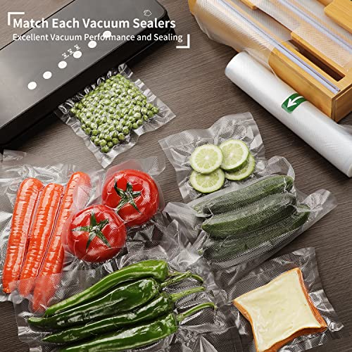 Mozing Vacuum Sealer Bags, Commercial Grade Food Seal Bag Rolls, Meal Saver Bags for Storage or Sous Vide, 5 Pack 1 Roll 5.9″ x 11′, 1 Roll 6.7″ x 11′, 1 Roll 7.9″ x 11′, 1 Roll 9.8″ x 11′ and 1 Roll 11″ x 11′ (5 Rolls) | The Storepaperoomates Retail Market - Fast Affordable Shopping