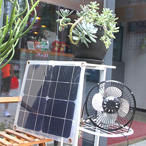 solar fan 10w 6 inch Fan Powered Ventilation Caravan Camping Home Office Outdoor Traveling Fishing by solar fan | The Storepaperoomates Retail Market - Fast Affordable Shopping