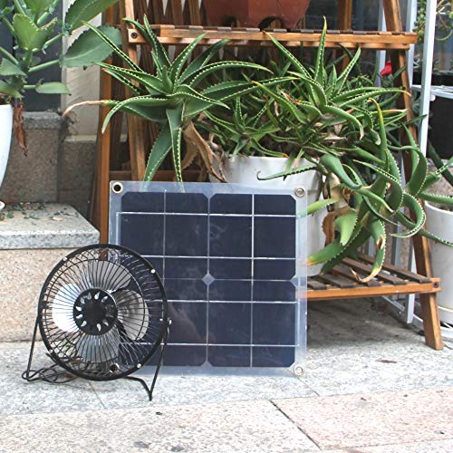 solar fan 10w 6 inch Fan Powered Ventilation Caravan Camping Home Office Outdoor Traveling Fishing by solar fan | The Storepaperoomates Retail Market - Fast Affordable Shopping