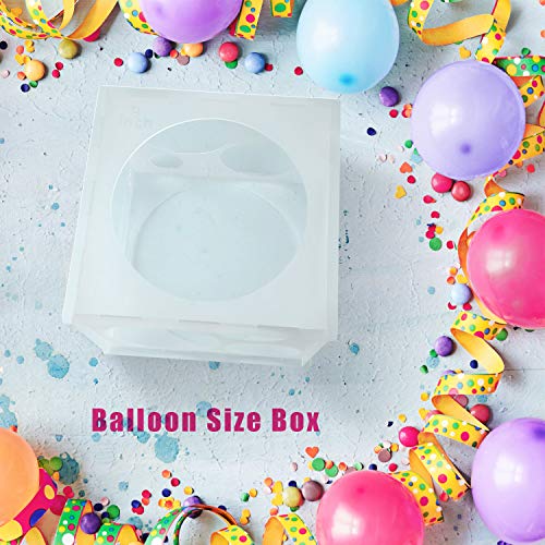 11 Holes Collapsible Plastic Balloon Sizer Cube Box Balloon Measurement Tool for for Birthday Wedding Party Balloon Decorations, 2-10 Inch (1 Piece) | The Storepaperoomates Retail Market - Fast Affordable Shopping