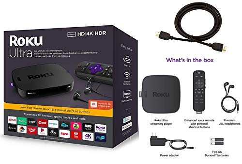 Roku Ultra Streaming Media Player 4K/HD/HDR | The Storepaperoomates Retail Market - Fast Affordable Shopping