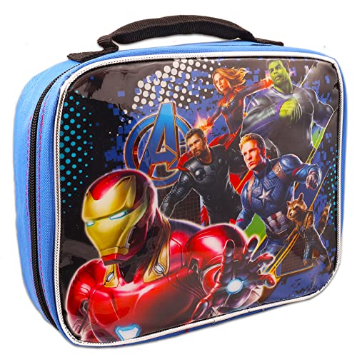 Marvel Avengers Soft Insulated Lunch Box (Blue/Black) | The Storepaperoomates Retail Market - Fast Affordable Shopping