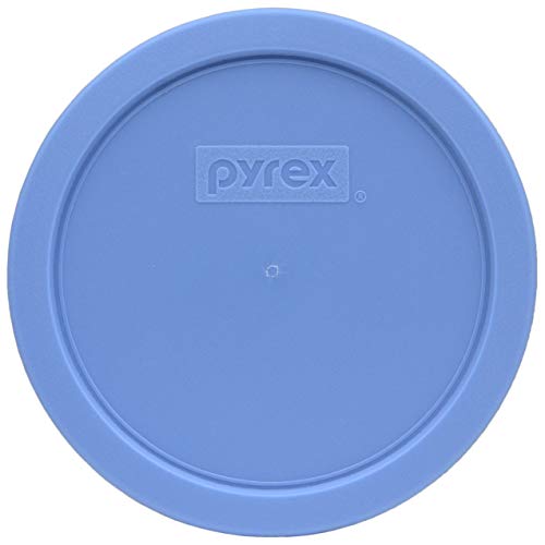 Pyrex 7401-PC 3-cup Blue Cornflower Round Plastic Food Storage Replacement Lids – 2 Pack | The Storepaperoomates Retail Market - Fast Affordable Shopping