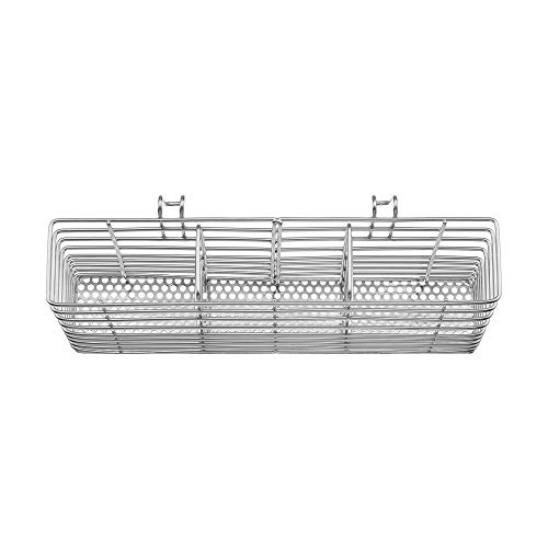 iPEGTOP Cutlery Utensil Silverware Drying Rack Chopsticks Basket Holder with Hooks – Flatware Storage Solution for Kitchen Dish Drainer Dish Drying Rack, Rust Proof | The Storepaperoomates Retail Market - Fast Affordable Shopping