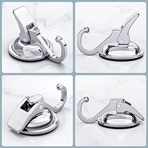 iRomic Heavy Duty Vacuum Suction Cups Hooks (4Pack) Specialized for Kitchen&Bathroom&Restroom Organization | The Storepaperoomates Retail Market - Fast Affordable Shopping