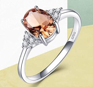 Bansriracha Diaspore Zultanite Gemstone Ring for Women Solid 925 Sterling Silver Color Change Ring for Wedding Engagement Jewelry (8)