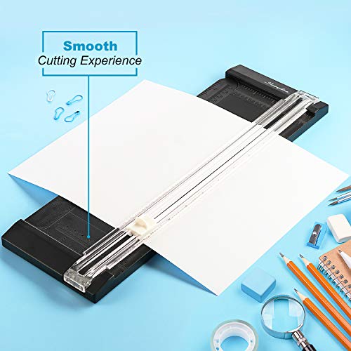 Swingline Paper Cutter for Scrapbooking, 12 Inch, Titanium Manual Paper Trimmer & Slicer with Security Safeguard & Side Ruler, Portable Straight Edge Cutter for Large & Small Craft, Photo & Card | The Storepaperoomates Retail Market - Fast Affordable Shopping
