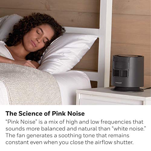 Honeywell Dreamweaver Sleep Black – Personal Fan with Pink Noise – USB Charging Port and On/Off Airflow for Use in Any Season | The Storepaperoomates Retail Market - Fast Affordable Shopping