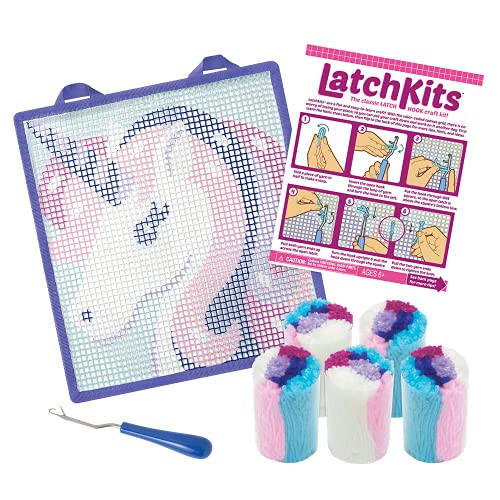 LatchKits – Unicorn Latch Hook Kit – Easy-to-Learn Craft Project – No Sewing Or Cutting – For Ages 6+ | The Storepaperoomates Retail Market - Fast Affordable Shopping