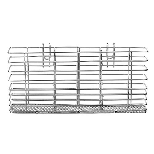SANNO Stainless Steel Cutlery Utensil Holder Silverware Organizer Rack with Hooks Removable Drying Rack Silverware Holder Utensil Cutlery Basket Kitchen Dish Drainer Dish Drying Rack | The Storepaperoomates Retail Market - Fast Affordable Shopping