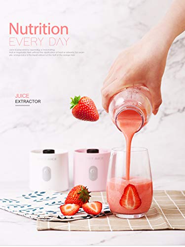 MEET JUICE Portable Blender Personal Size with USB Wire Rechargeable Mini Blender Good Choice Making Shakes and Smoothies | The Storepaperoomates Retail Market - Fast Affordable Shopping