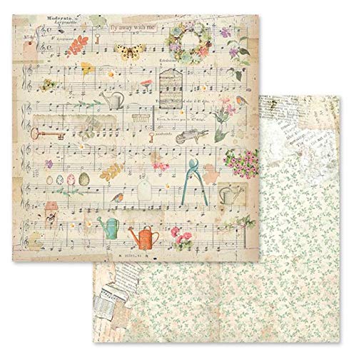 Stamperia Intl Scrapbooking Paper, Multi-Colored 10 Pack | The Storepaperoomates Retail Market - Fast Affordable Shopping