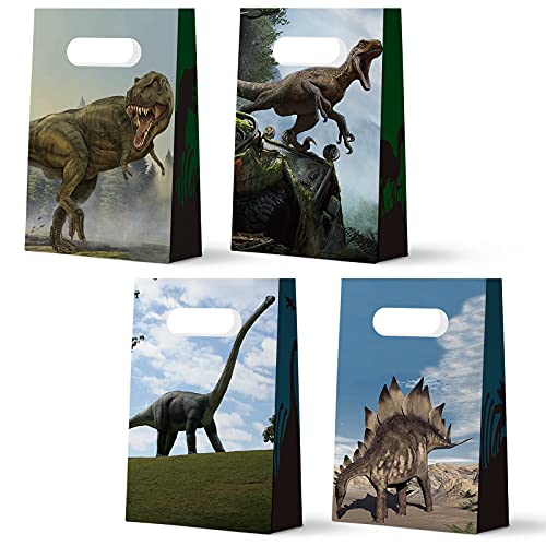 Friday Night Dinosaur Party Favor Bags-Jurassic World Treat Candy Goodies Bag for Birthday Baby Shower Party(24 Pcs) | The Storepaperoomates Retail Market - Fast Affordable Shopping