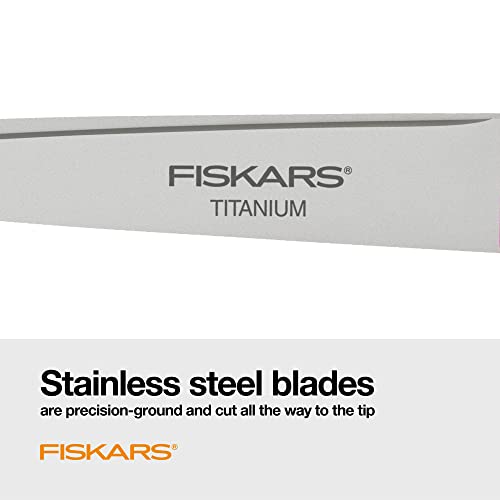Fiskars Crafts Purpose Titanium Softgrip Fiskars Scissors, 3 Pack, Blue/Pink/Green | The Storepaperoomates Retail Market - Fast Affordable Shopping