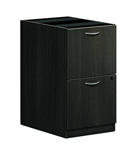 HON BL Series Pedestal File , 2 File Drawers , 15-5/8″W x 21-3/4″D x 27-3/4″H , Espresso Finish | The Storepaperoomates Retail Market - Fast Affordable Shopping