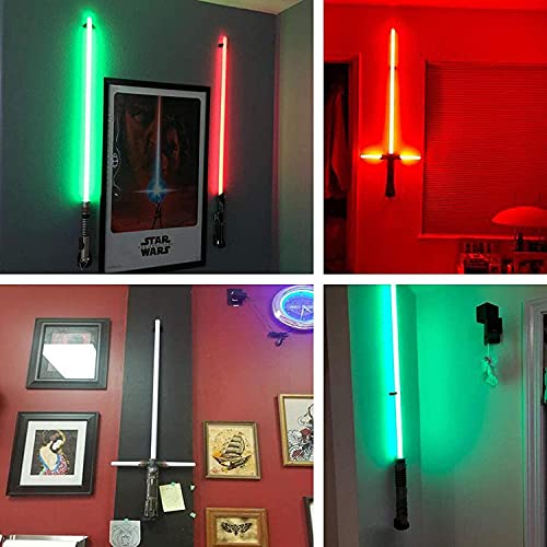 Universal Lightsaber Wall Mount for a Any Lightsaber, Light Saber Wall Rack, Wall Holder Lightsaber Display Stand, Light Sabers Closet Organization Hooks Spring Clip – Not included Lightsaber | The Storepaperoomates Retail Market - Fast Affordable Shopping