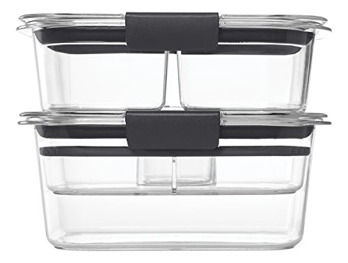 Rubbermaid Brilliance Food Storage Container, Salad and Snack Lunch Combo Kit, Clear, 9 Piece Set 1997843 | The Storepaperoomates Retail Market - Fast Affordable Shopping