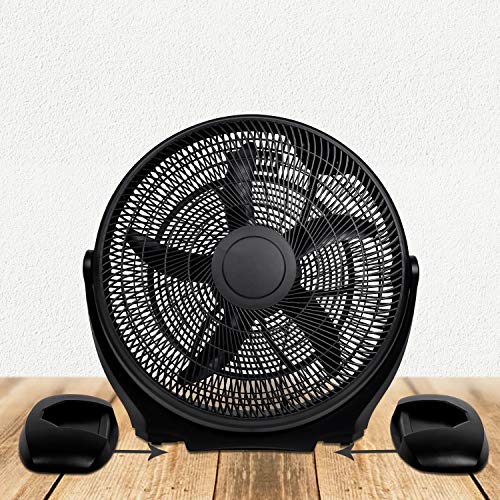 Simple Deluxe 20 Inch 3-Speed Plastic Floor Fans Oscillating Quiet for Home Commercial, Residential, and Greenhouse Use, Outdoor/Indoor, Black (HIFANXFLOOR20PLATICEXP) | The Storepaperoomates Retail Market - Fast Affordable Shopping