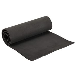 Black 6mm EVA Foam Sheet for Crafts, High Density Roll for Costumes, Cosplay Armor, DIY Projects (13.7 x 39 in)