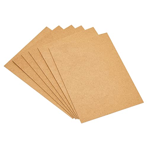 30 Sheets Thin MDF Wood Boards for Crafts, 2mm Medium Density Fiberboard (6 x 8 in, Brown) | The Storepaperoomates Retail Market - Fast Affordable Shopping