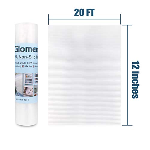 Shelf Liner, Non-Slip Cabinet Liner, Washable Oil-Proof for Kitchen Cabinet, Shelves, Refrigerator, Storage, Desks, 12 Inches x 20 FT, Non Adhesive Drawers Shelf Liner (12 Inches x 20 FT)… | The Storepaperoomates Retail Market - Fast Affordable Shopping