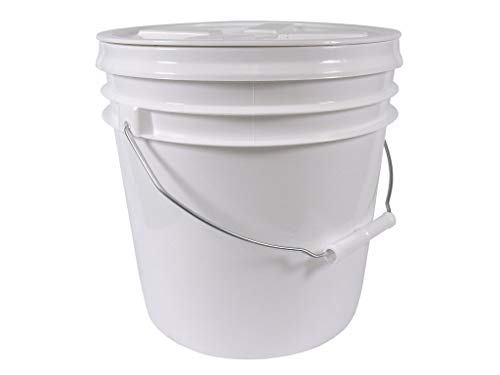 2 Gallon Food Grade Bucket with Easy Airtight Spin Off and Spin On Gamma Seal Lid Bundle – Lid Has Been Installed to the Bucket | The Storepaperoomates Retail Market - Fast Affordable Shopping
