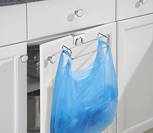 Over-The-Cabinet Plastic Bag Storage and Grocery Bag Holder, Kitchen Storage – Chrome | The Storepaperoomates Retail Market - Fast Affordable Shopping