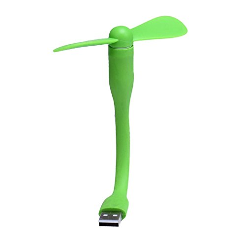 Adjustable USB Fan, Portable Flexible Mini Cooling Cooler For Laptop Computer (Green) | The Storepaperoomates Retail Market - Fast Affordable Shopping