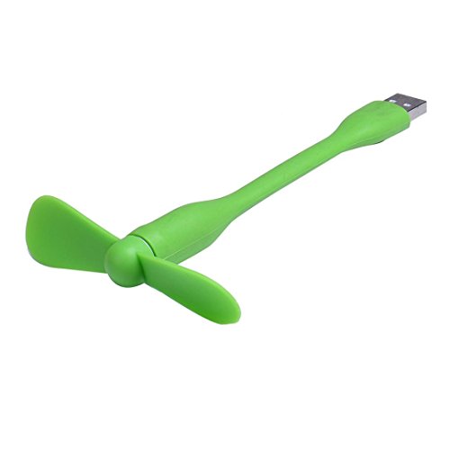 Adjustable USB Fan, Portable Flexible Mini Cooling Cooler For Laptop Computer (Green) | The Storepaperoomates Retail Market - Fast Affordable Shopping