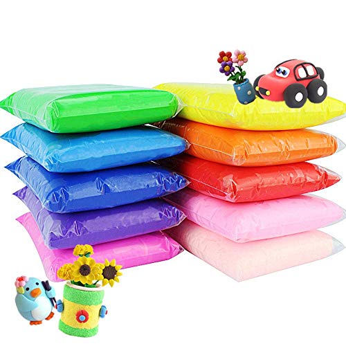24 Colors Air Dry Clay Magical Kids Clay Ultra Light Modeling Clay Artist Studio Plasticine Toy Safe and Non-Toxic Modeling Clay | The Storepaperoomates Retail Market - Fast Affordable Shopping