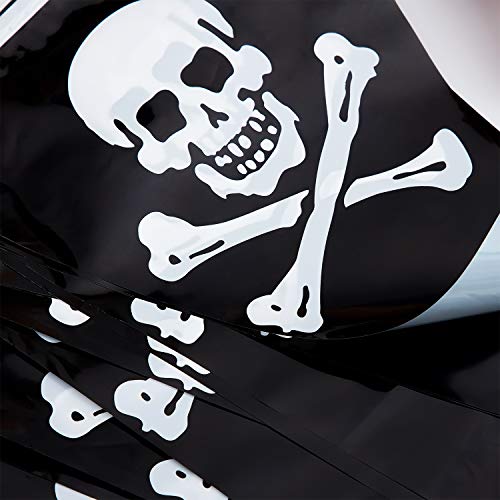 Pirate Banner Pennant Pirate Theme Party Triangle Flags Decorations Skull Banner for Pirate Party Celebration Supplies | The Storepaperoomates Retail Market - Fast Affordable Shopping