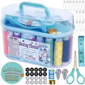 Sewing kit Sewing Thread Sewing Supplies Family Repair Kit Traveler Sewing Project kit DIY Sewing Supplies Organizer
