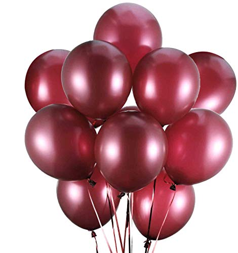Latex Balloons, 100-Pack, 12-Inch Burgundy(Burgundy) | The Storepaperoomates Retail Market - Fast Affordable Shopping