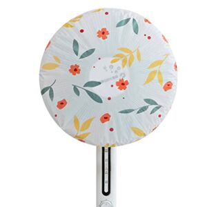 BESPORTBLE Washable Floor Fan Dust Cover Fan Protection Cover Reusable Accessories Supplies(Floral) Summer Fan