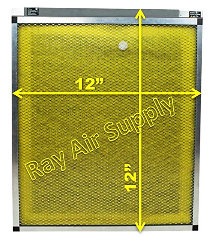 RAYAIR SUPPLY 12×12 MicroPower Guard Air Cleaner Replacement Filter Pads (3 Pack) Yellow | The Storepaperoomates Retail Market - Fast Affordable Shopping