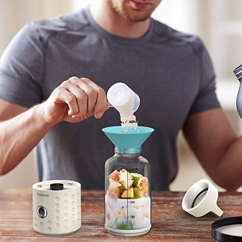 PopBabies Personal Smoothie Blender, Portable Blender, Battery Powered USB Blender to go Black & Ivory White | The Storepaperoomates Retail Market - Fast Affordable Shopping
