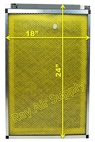 RAYAIR SUPPLY 18×24 MicroPower Guard Air Cleaner Replacement Filter Pads (3 Pack) Yellow | The Storepaperoomates Retail Market - Fast Affordable Shopping
