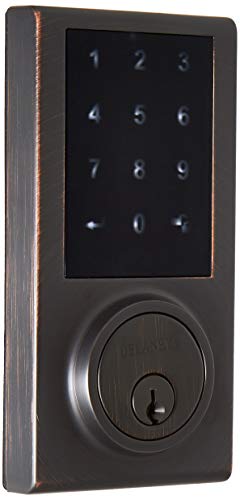 Delaney Hardware 301777 Z-Wave Smart TOUCHPAD, Tuscany Bronze Deadbolt Lock | The Storepaperoomates Retail Market - Fast Affordable Shopping