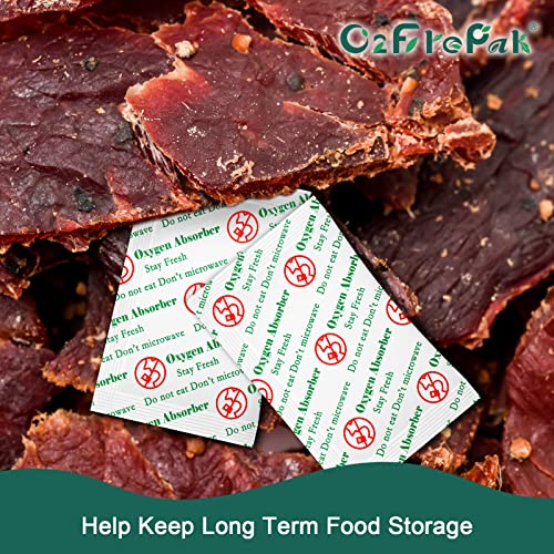 O2frepak 500CC(50-Pack) Food Grade Oxygen Absorbers Packets for Home Made Jerky and Long Term Food Storage | The Storepaperoomates Retail Market - Fast Affordable Shopping